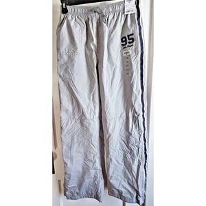 NWT OSHKSH B'gosh‎ Kids Sz14 elastic waist pull on lined wind pants grey